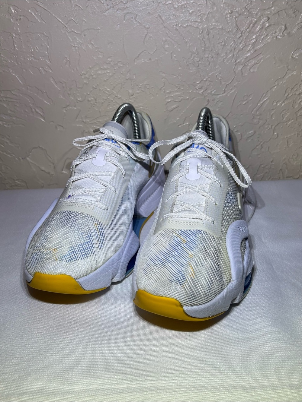 Nike Women's Air Zoom SuperRep 3 White University Gold" colorway Size 8 - Picture 2 of 10
